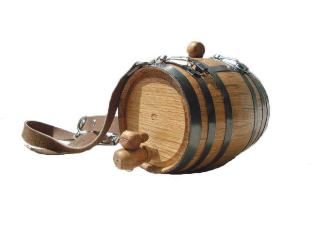 Saint Bernard Barrel with black hoops