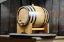 Picture of Oak Barrel -2.64 gallons (10 liter) Black Hoop
