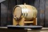 Picture of Oak Barrel -2.64 gallons (10 liter) Brass Hoop