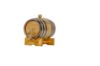 Picture of Oak Barrel - 34 oz (1 liter) Black Hoop