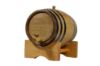 Picture of Oak Barrel -2.64 gallons (10 liter) Black Hoop