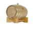 Picture of Oak Barrel - 100 oz (3 liter) Brass Hoop