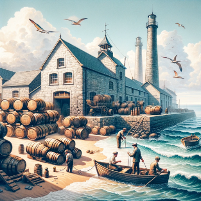 Riding the Waves of Innovation: A list Distilleries Embracing Ocean 