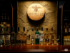 barrel head hanging on the wall